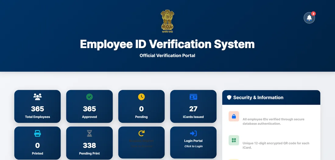 Secure I-Card System
