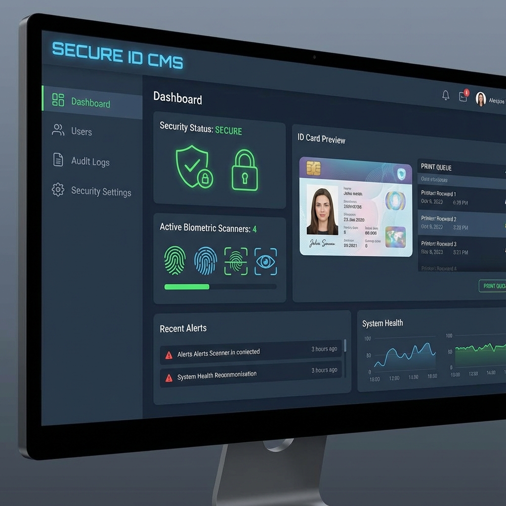 Secure I-Card System