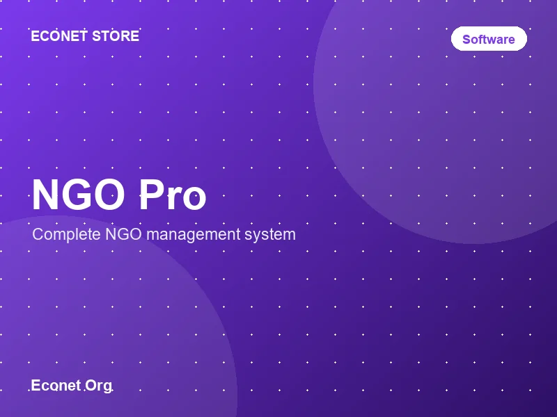 NGO PRO — COMPLETE NGO MANAGEMENT SYSTEM