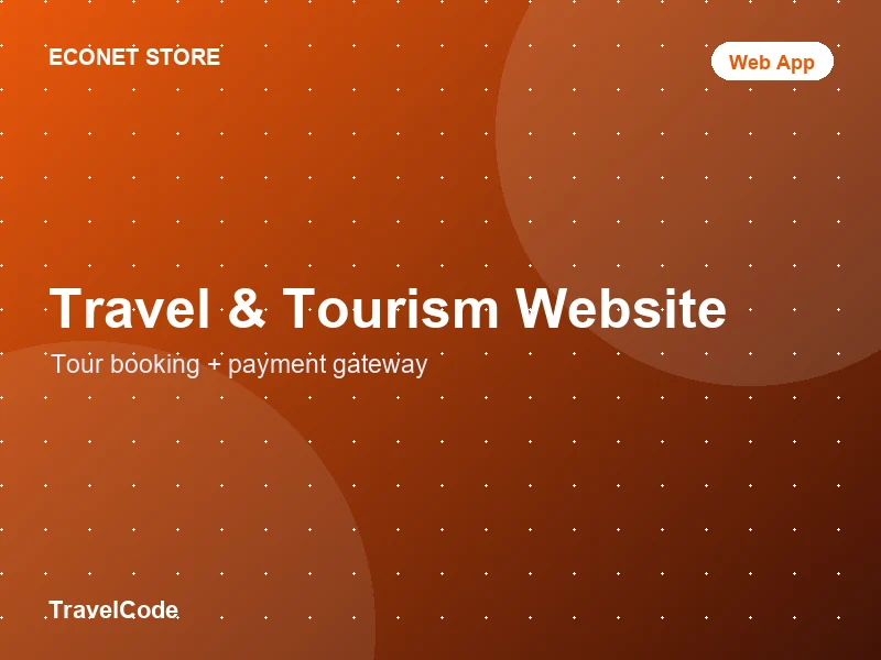 Travel & Tourism Website - PHP Laravel