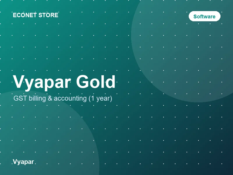 Vyapar Gold — Billing & Accounting Software (1 Year)